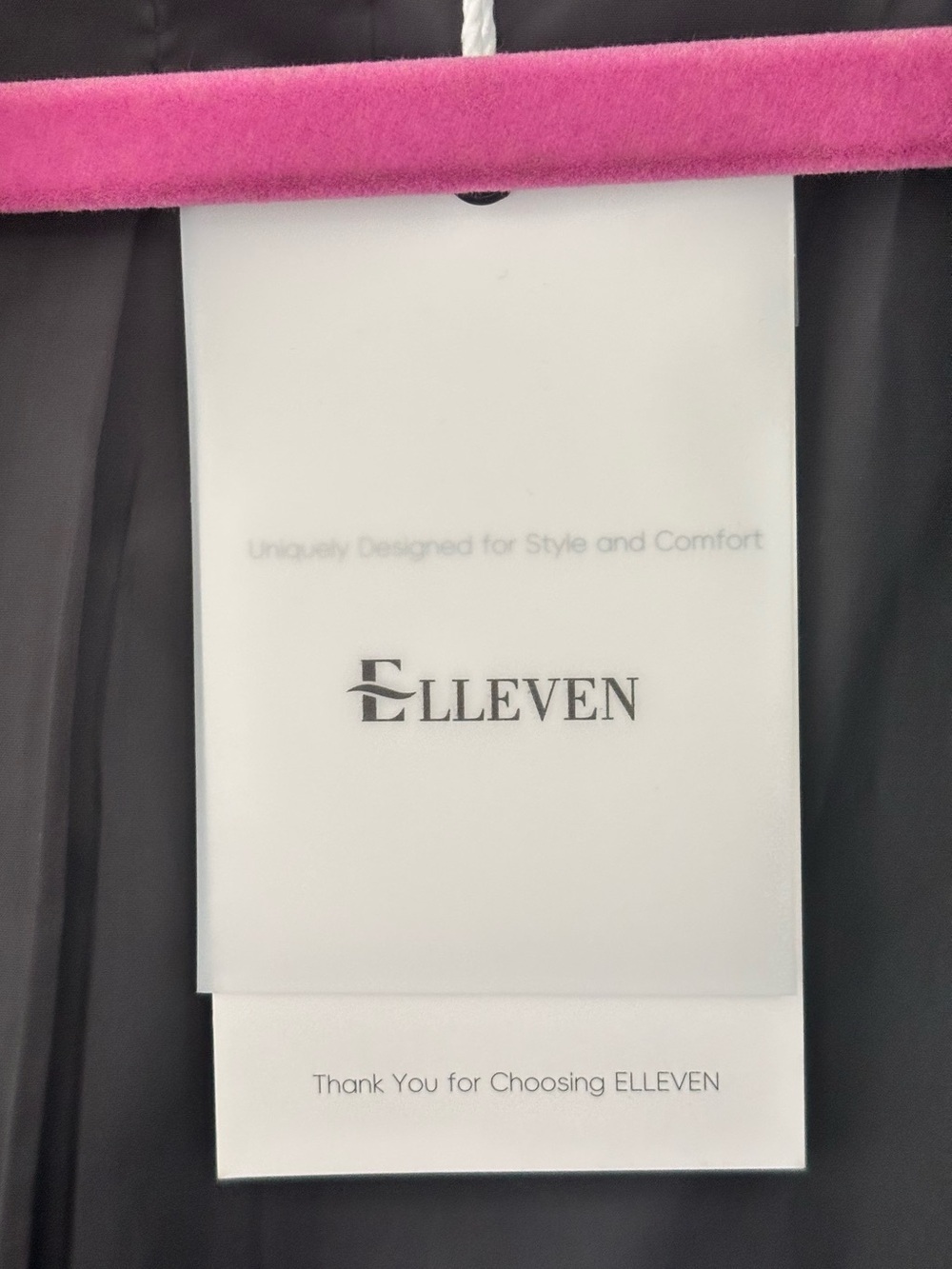 NWT Elleven Black White Tweed Jacket Blazer Career Office Classic Size Large - Picture 5 of 8